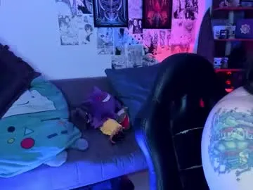 goth_stein — ( *-)  Fav patterns 111, 160 tip 25 to tumb up #bigboobs #tattoo #goth #ahegao #chubby