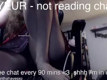 samanthahayesxoxo from Chaturbate