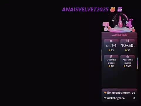 anaisvelvet2025 from StripChat is Freechat