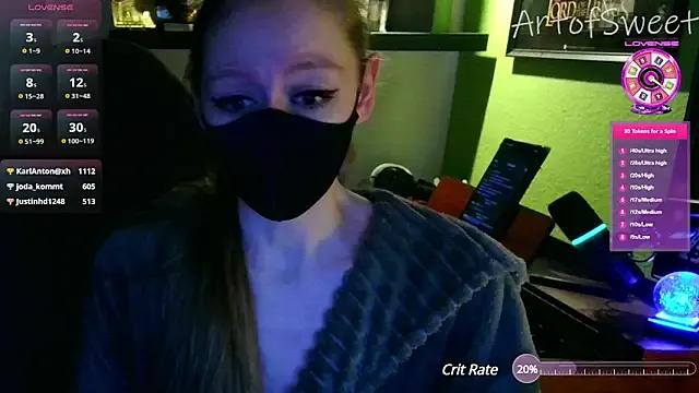 ArtofSweet from StripChat is Freechat