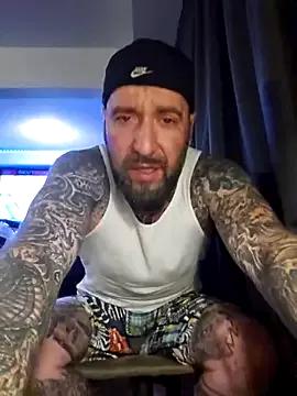 Beardedtattood from StripChat is Freechat