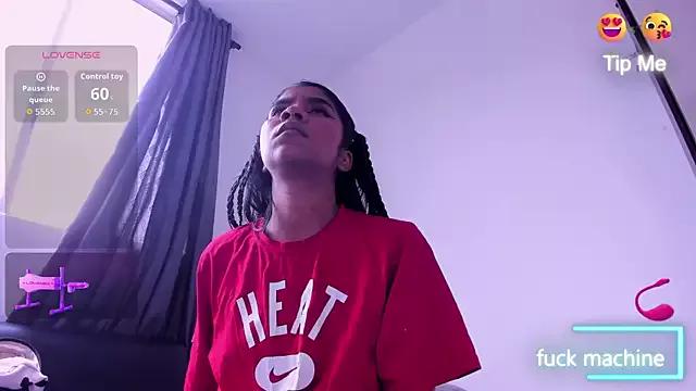 CuteEbony1 from StripChat is Freechat