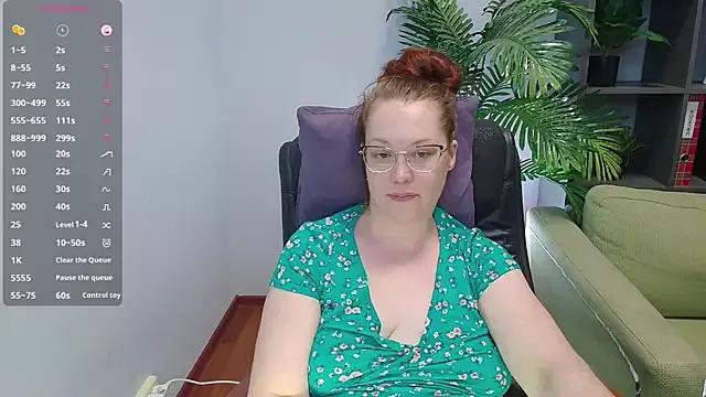 CutieGinger from StripChat is Freechat