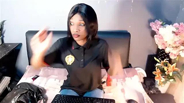 Ebonypreciousx from StripChat is Freechat