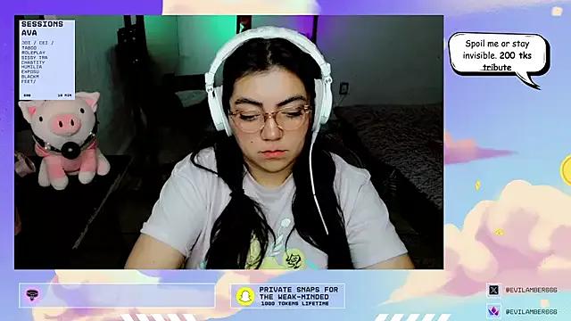 EvilAmber666 from StripChat is Freechat