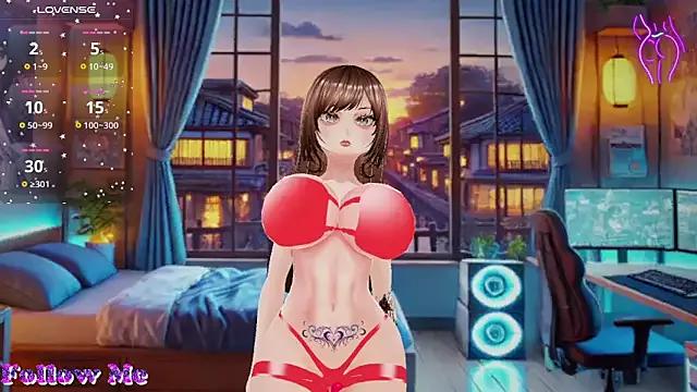 Hanaedamngirl from StripChat