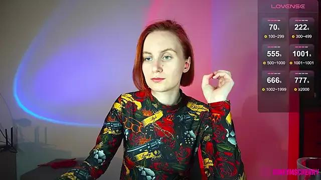 KinkyMissCherry from StripChat is Freechat
