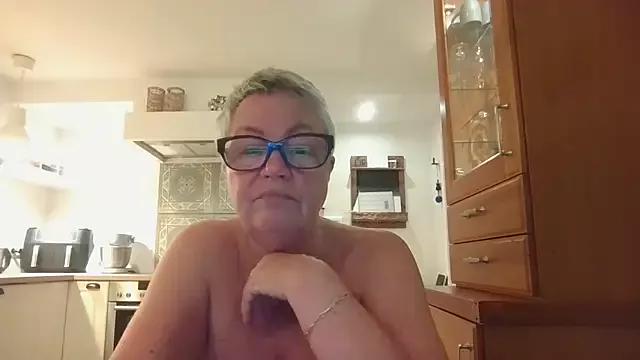 Mystery-Grandmother from StripChat is Freechat