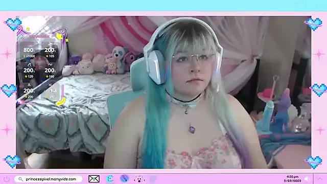 princesspixel69 from StripChat is Freechat