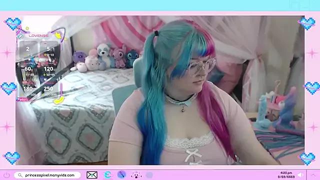 princesspixel69 from StripChat is Freechat